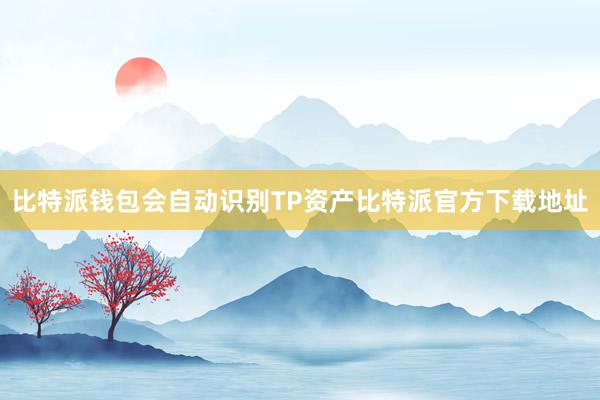 比特派钱包会自动识别TP资产比特派官方下载地址