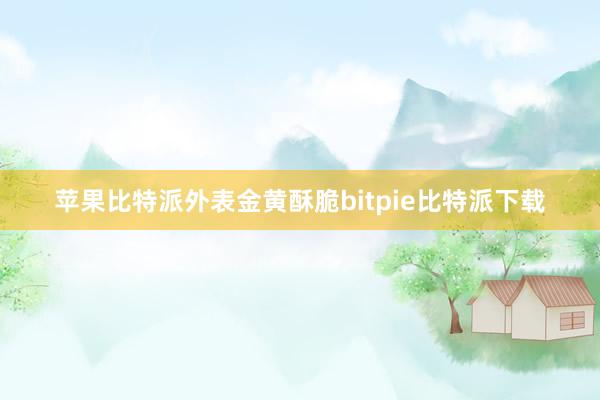 苹果比特派外表金黄酥脆bitpie比特派下载