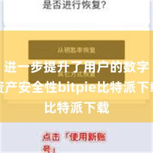 进一步提升了用户的数字资产安全性bitpie比特派下载